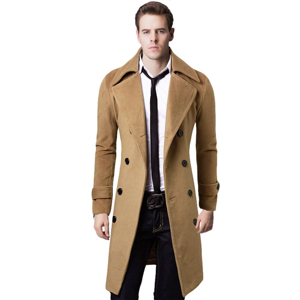 cheap long trench coat