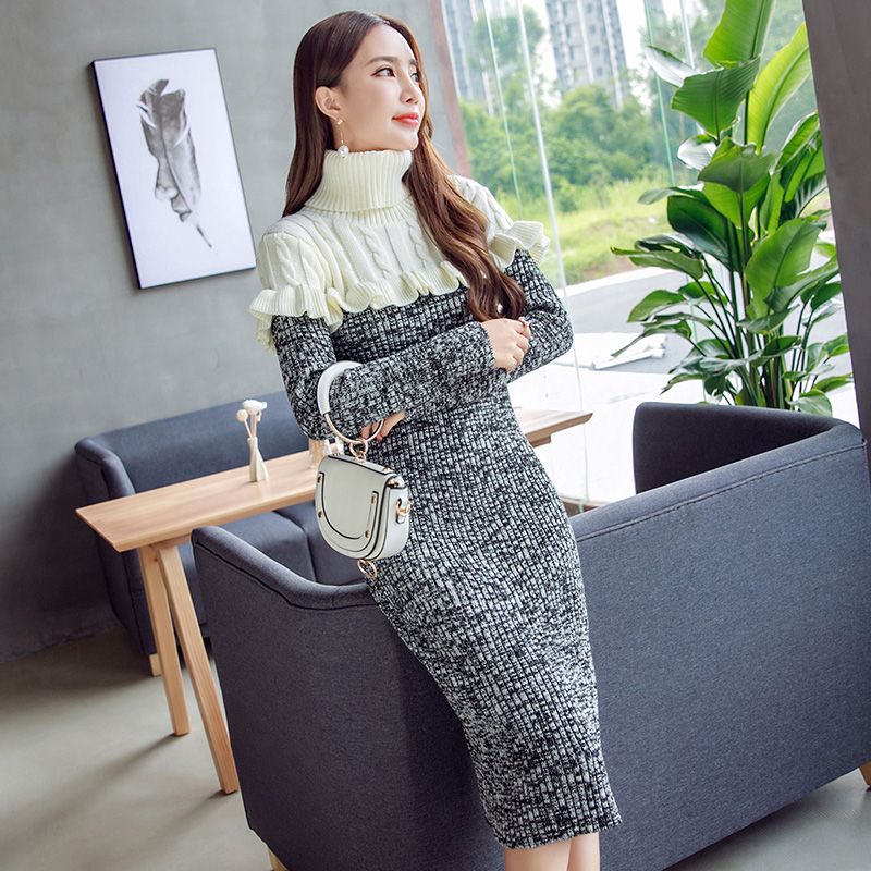 robe pull longue zara