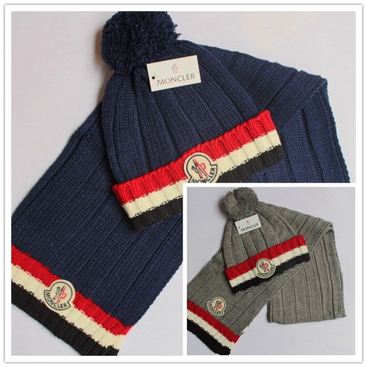 moncler hat and scarf set womens