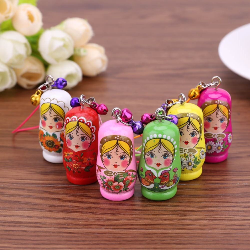 russian doll keyring