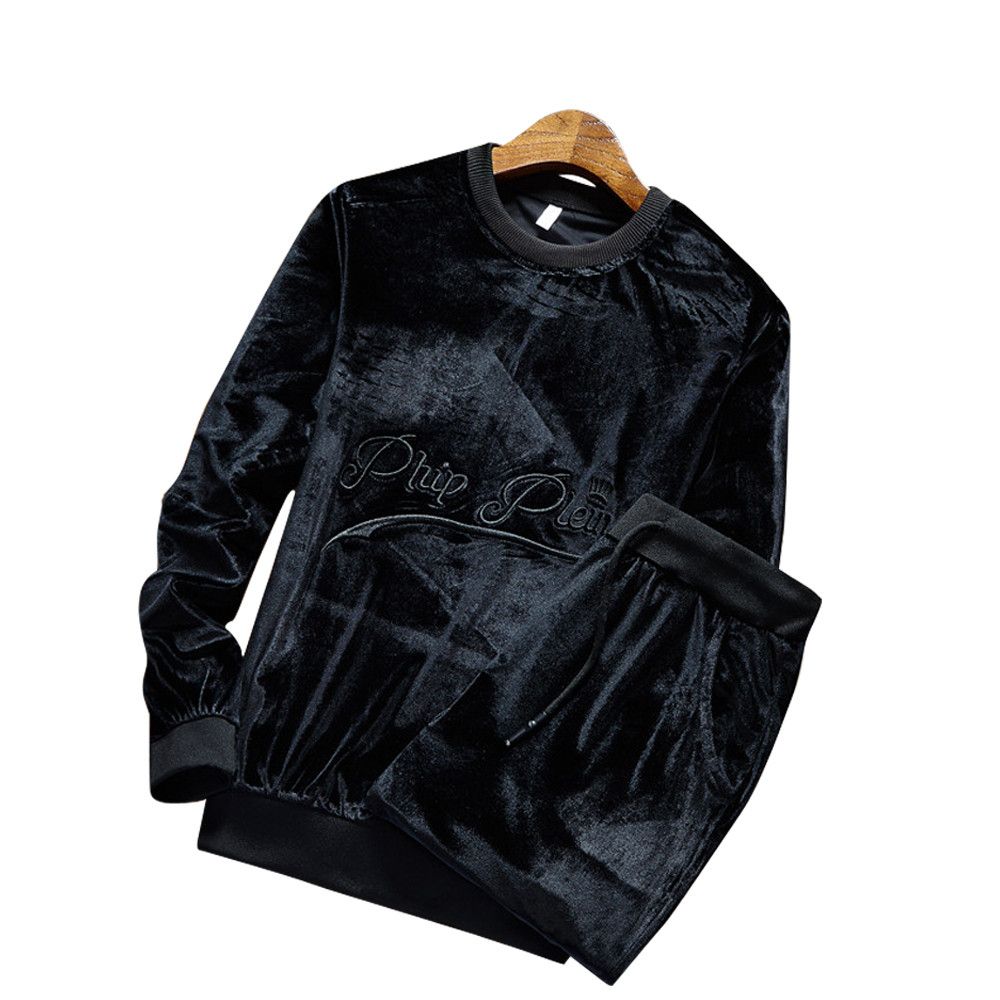 velour jogging suit mens