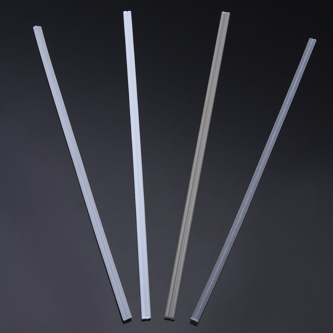 Soldadura de plástico ABS de cable 5mm tres cantos blanco 20x100mm 2 metros schweissdraht ABS