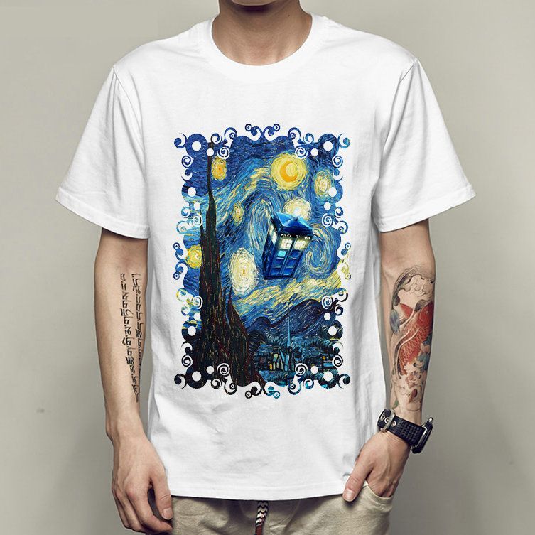 starry night t shirts