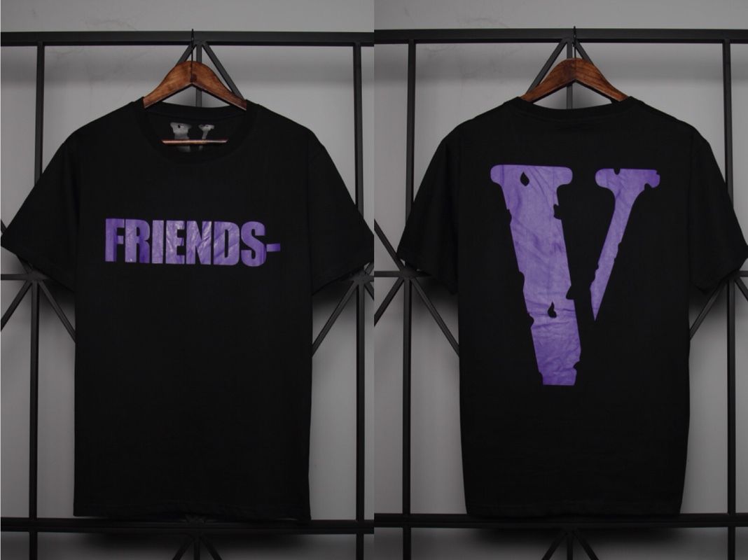 vlone friends tee purple