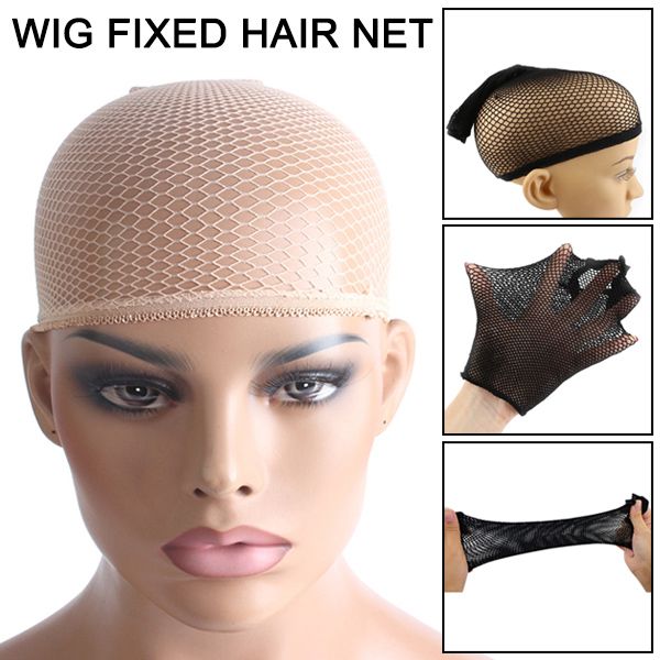 Elastic Wig Cap Top Hair Wigs Fishnet Liner Weaving Mesh Stocking