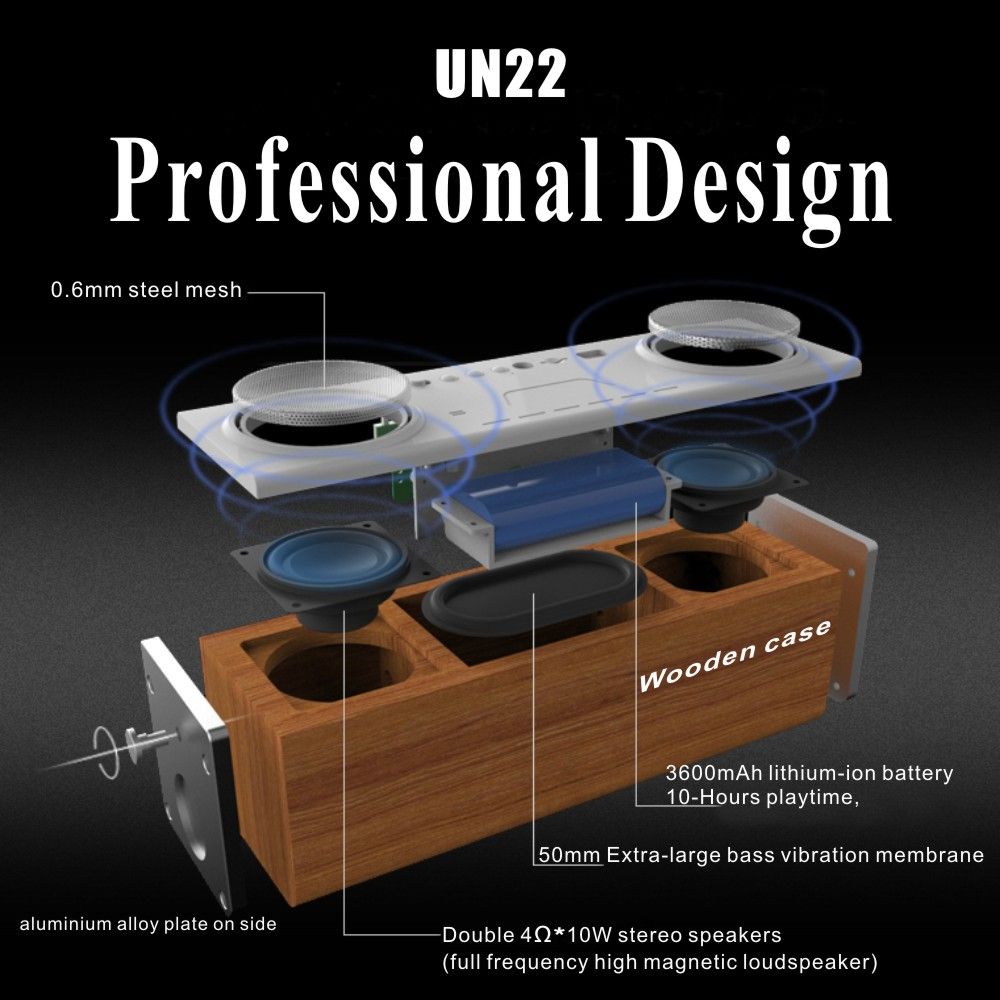 subwoofer wooden box