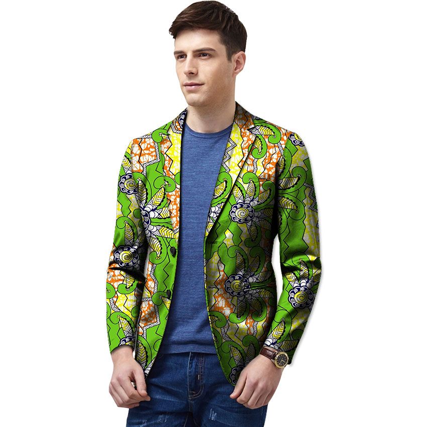 african print suit for men