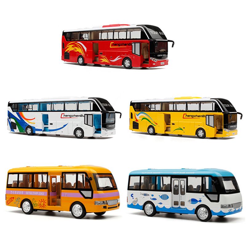 metal bus toy