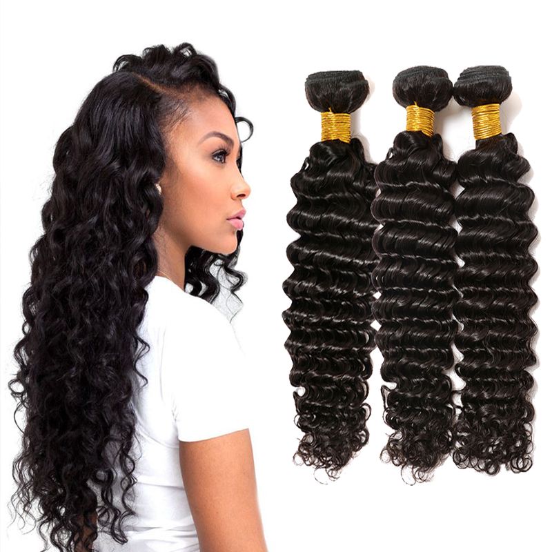 Malaysian Curly Virgin Hair 3 4 Bundles 8a Unprocessed Brazilian