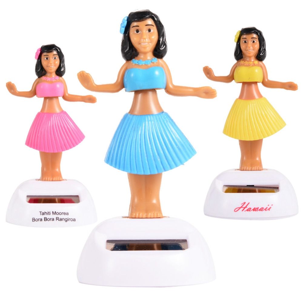 solar hula dancer for car