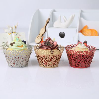 Exquisite Glittering Vine Filigree Laser Cases Wedding Party