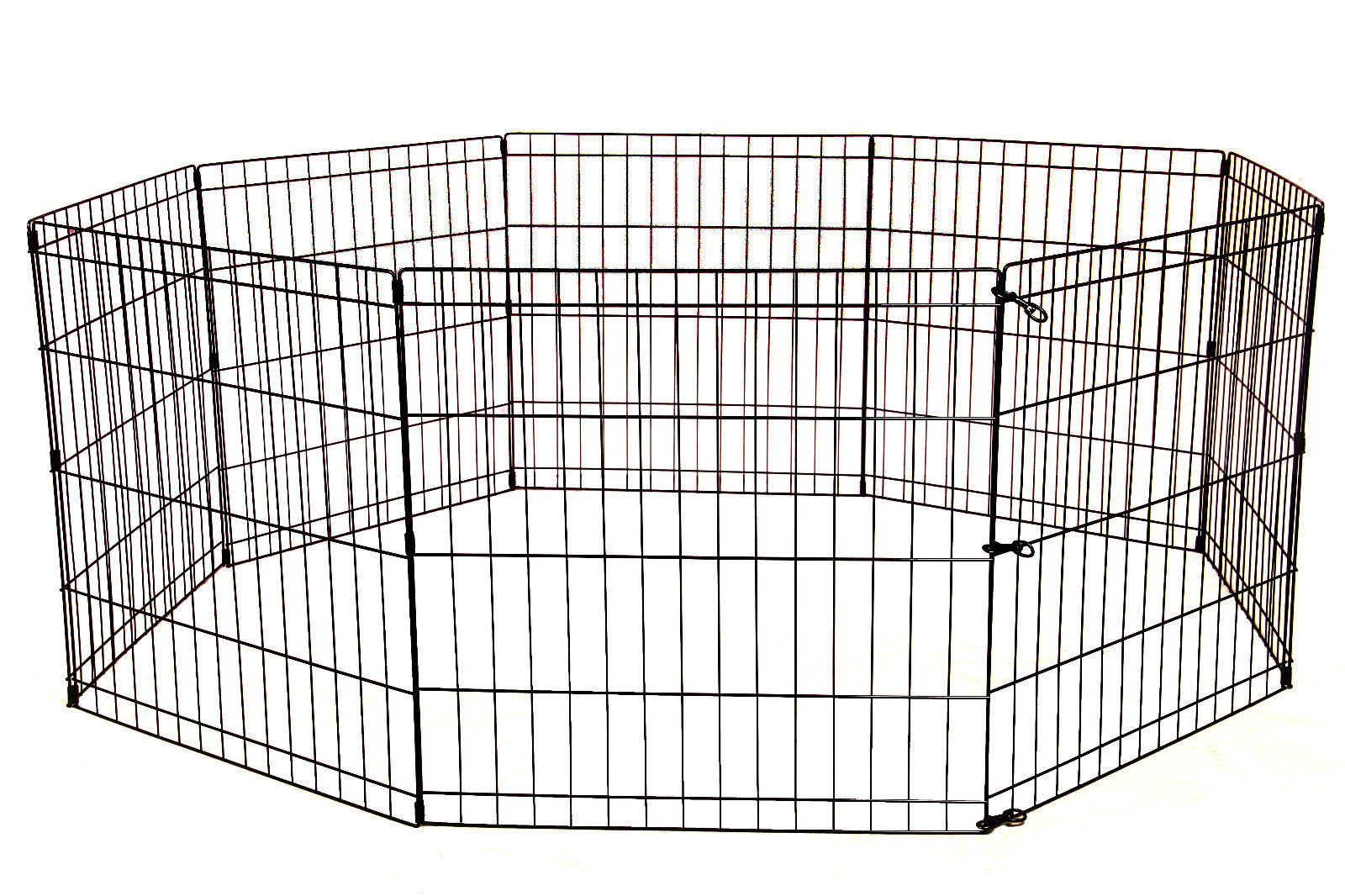 36 Tall Dog Playpen Crate Fence Pet Play Pen Exercise Cage 8 Panel From