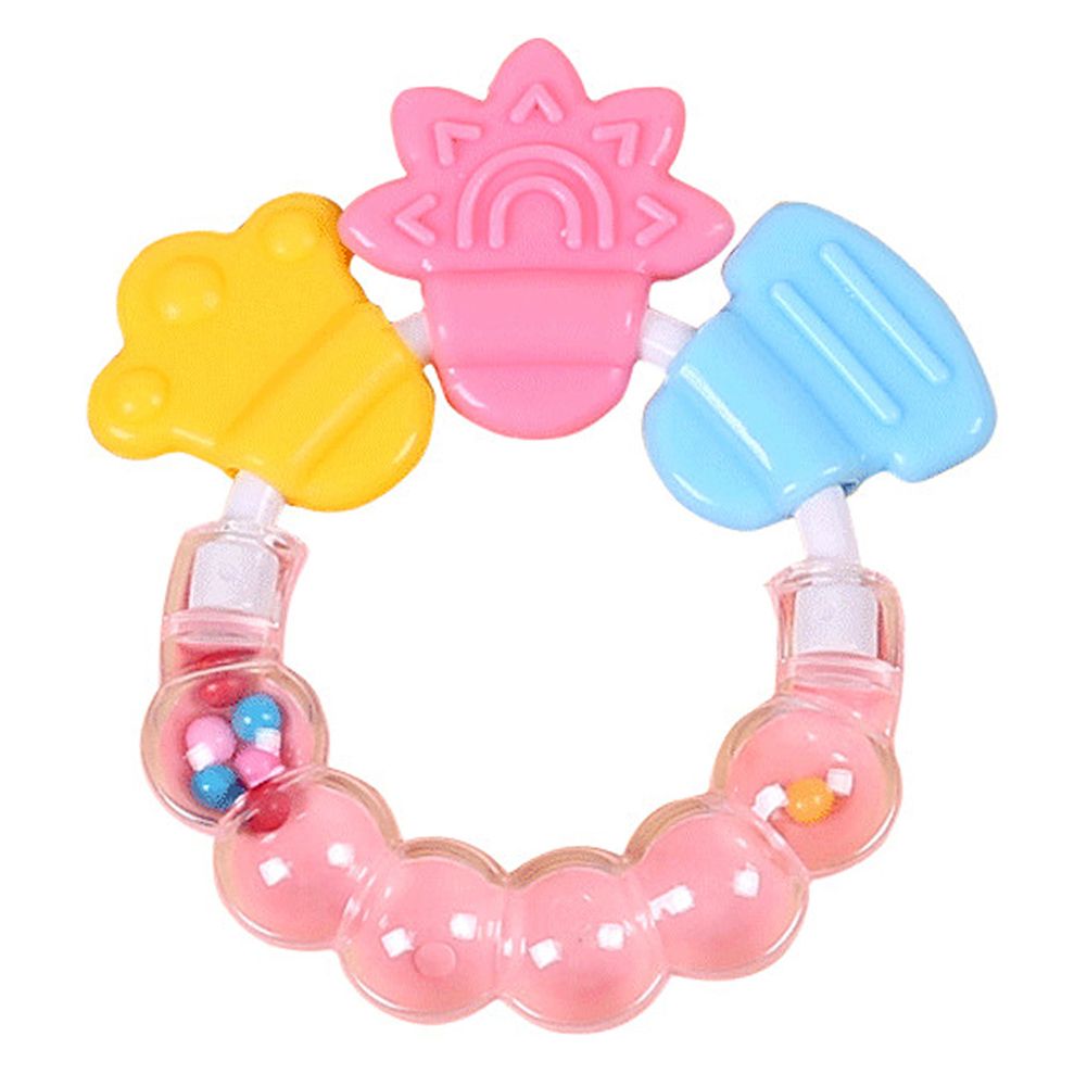 2020 Safe Silicone Baby Rattle Toys Baby Bed Bell Rattles Colorful