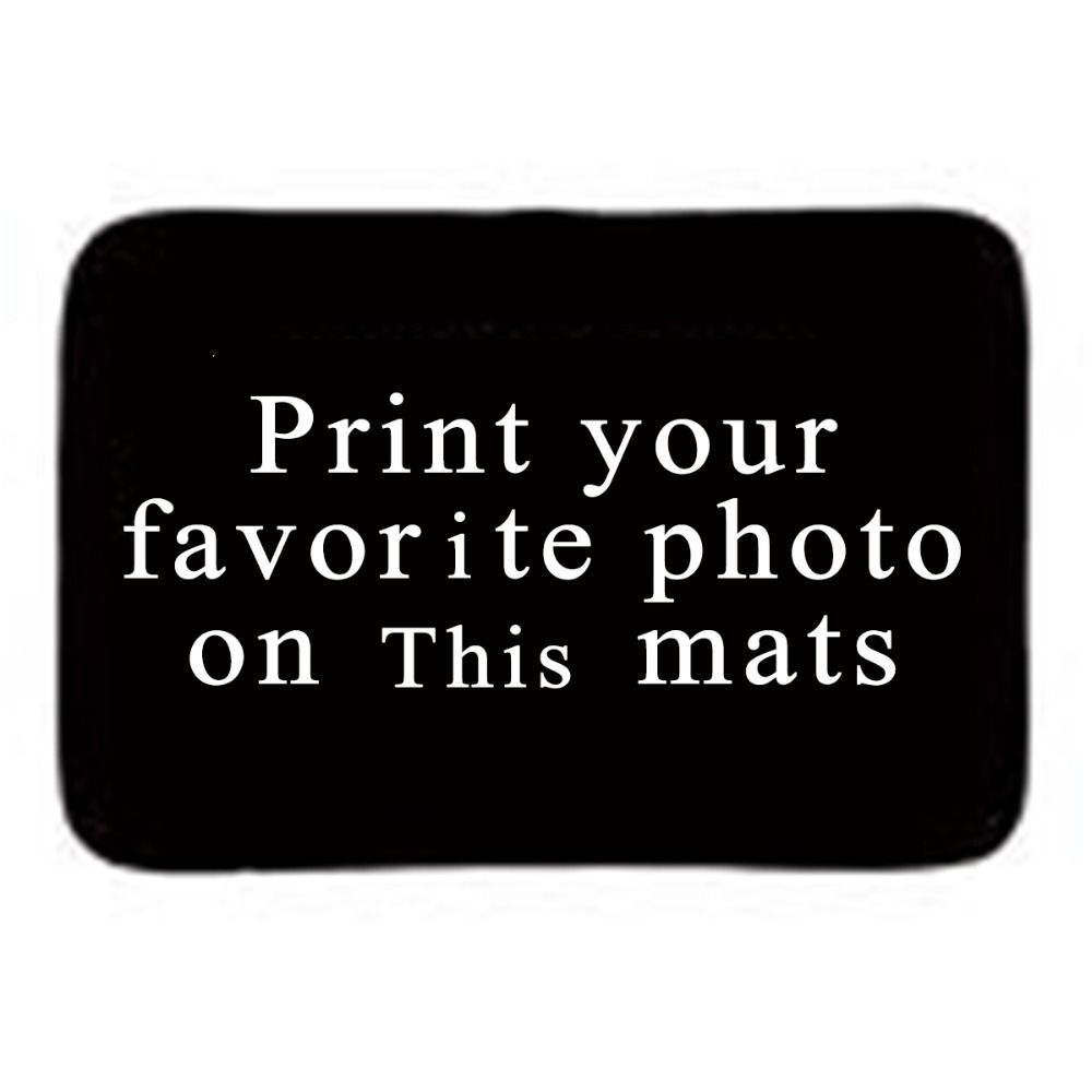 2018 Personalized Home Entrance Door Mats With Photo And Text