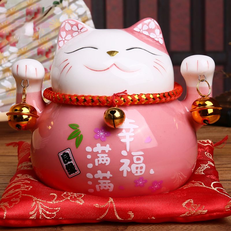 lucky cat porcelain
