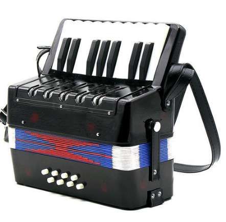 Bontempi Classic UK 17-Key 8 BASS piccola FISARMONICA Strumento Musicale Educazione 