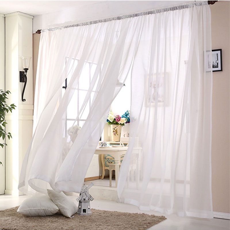 2020 Wedding Ceiling Drapes White Sheer Curtains Window Decoration