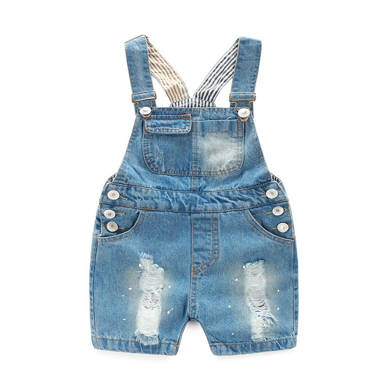 baby girl denim jumper