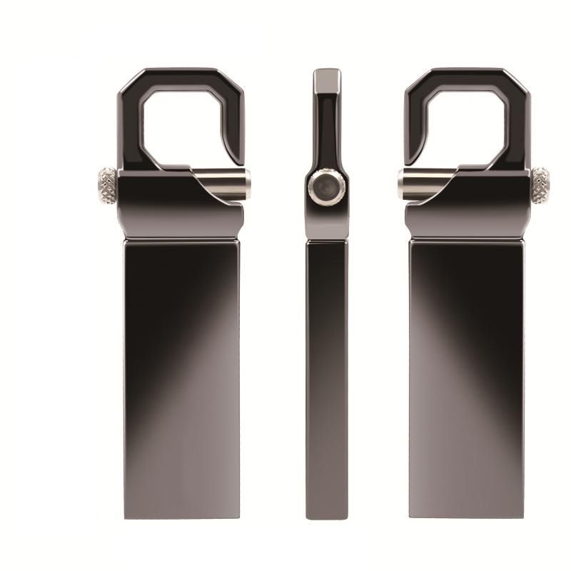 WATERPROOF USB FLASH DRIVE 32GB Fashion Cool Metal Drive Thumb Stick Silver