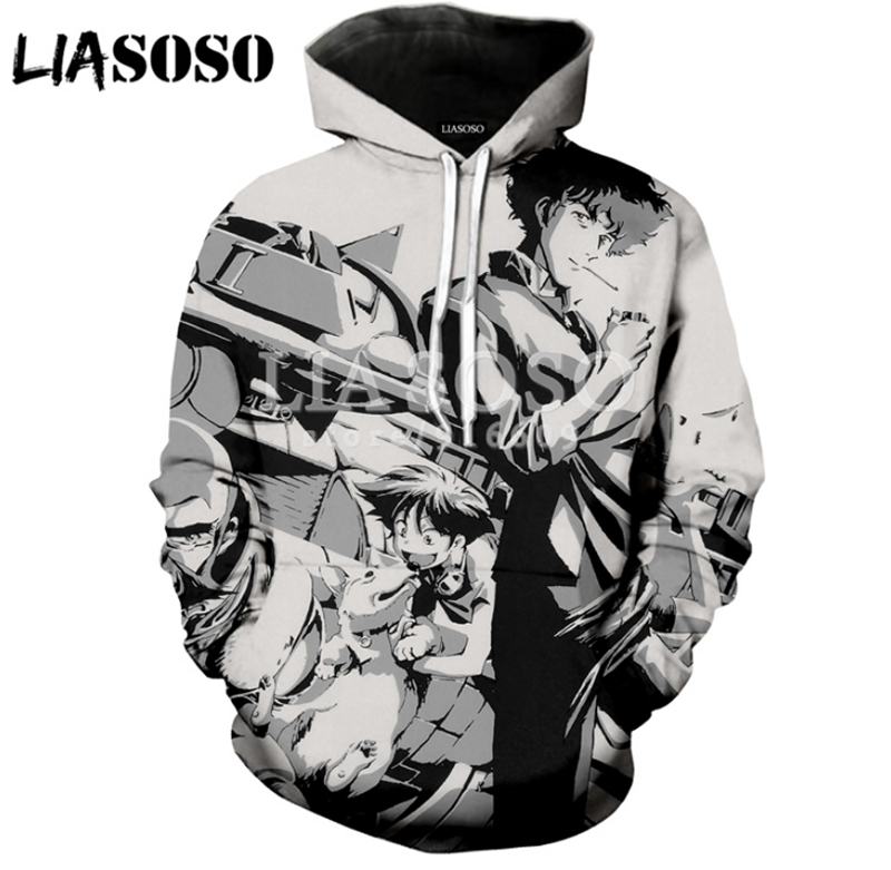 Compra Hombres Calientes / Mujeres Anime Cowboy Bebop Corgi 3D Imprimir Sudadera  Sudaderas Con Capucha Tops Pullover R002 Barato | Entrega Rápida Y Calidad  | Es.Dhgate