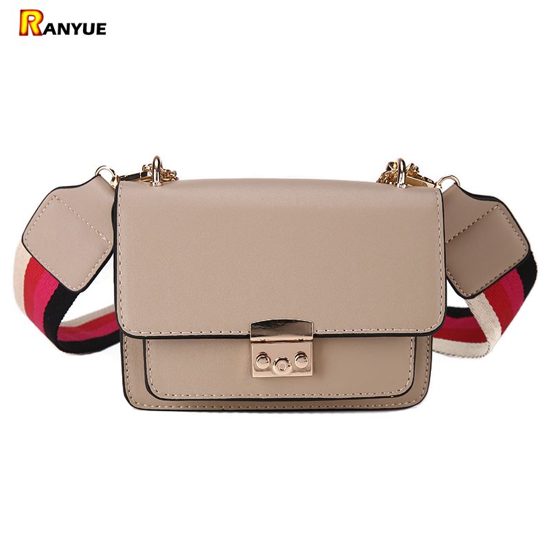 wide strap shoulder bag