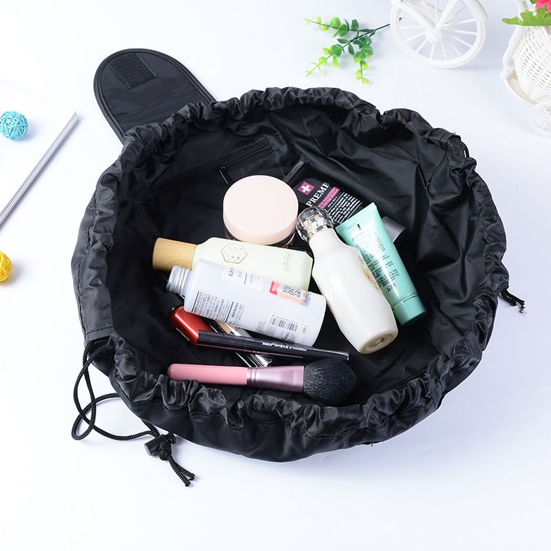 drawstring cosmetic bag