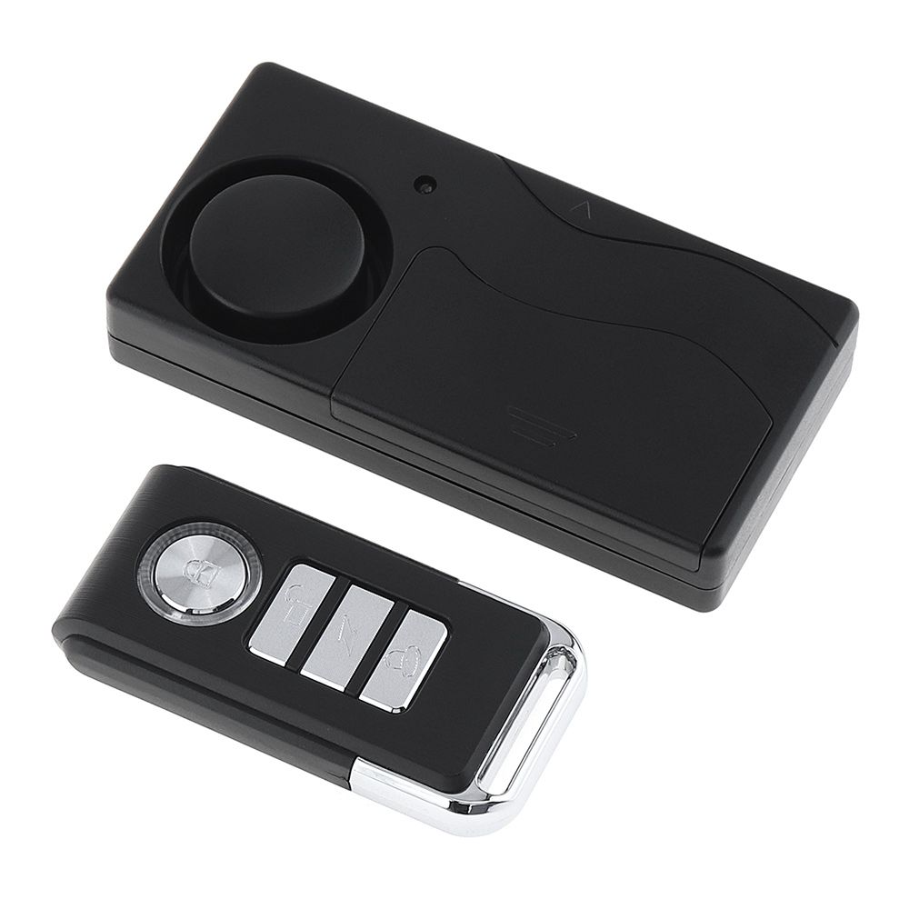 433Hz Wireless Remote Control Vibration Alarm Sensor Home Door Window Entry Burglar Security