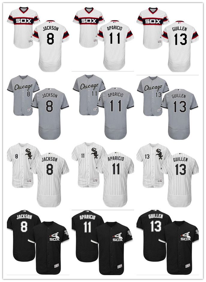 womens black white sox jersey