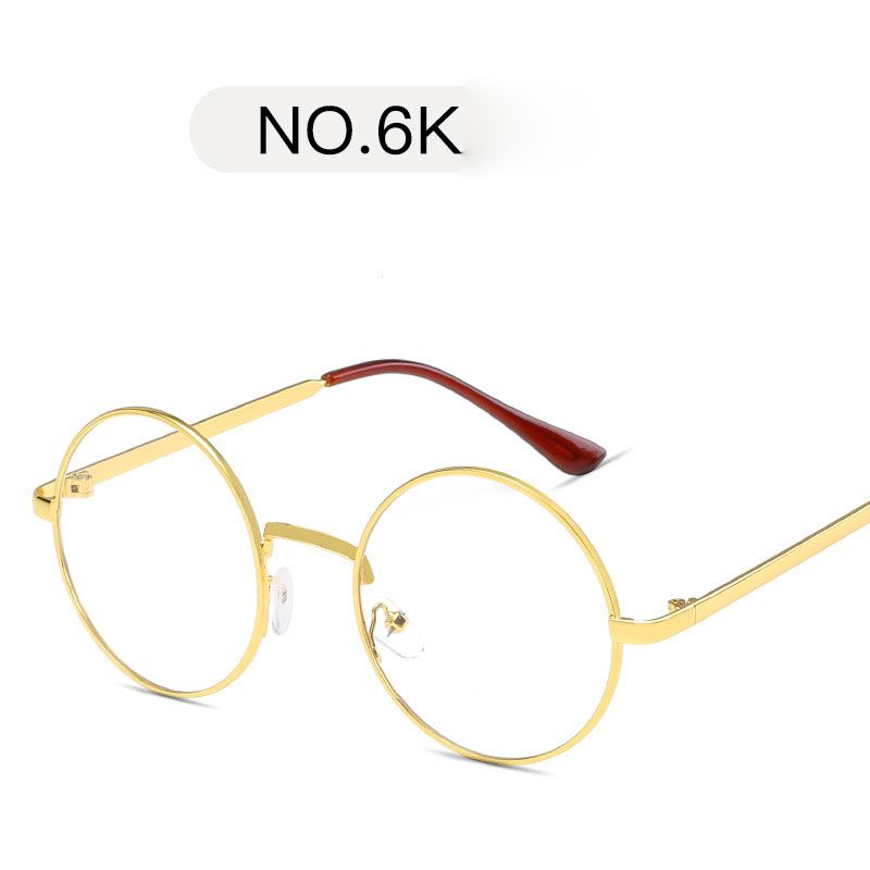 oval gold frame glasses