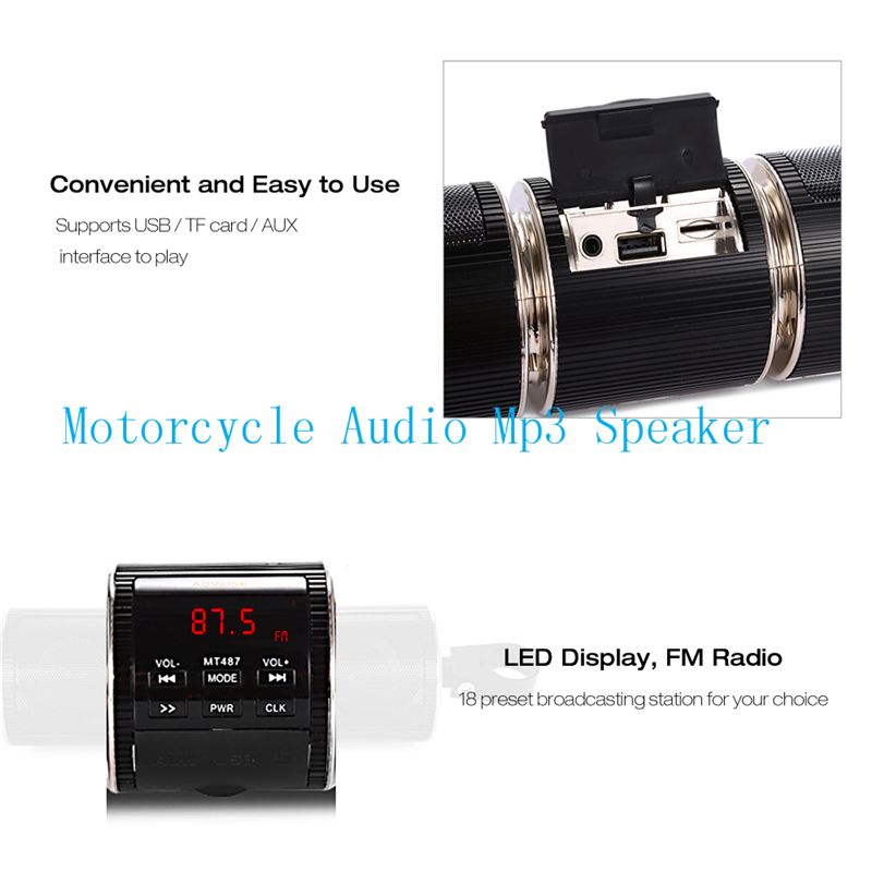 mt487 motorcycle speaker