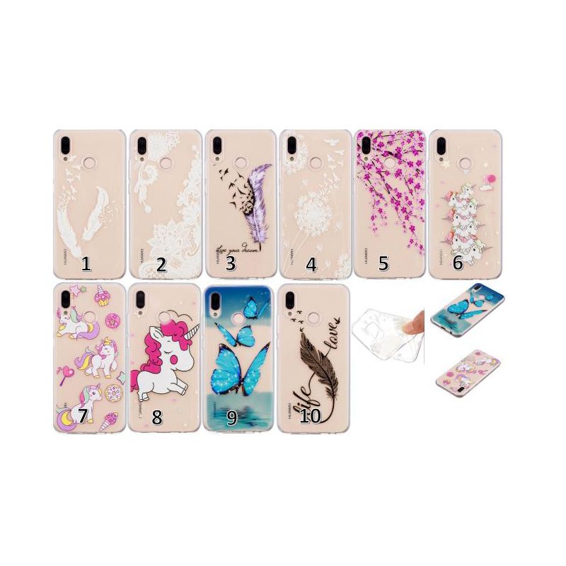 coque plume huawei p20 lite