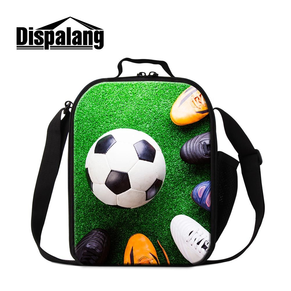 soccer lunch bag