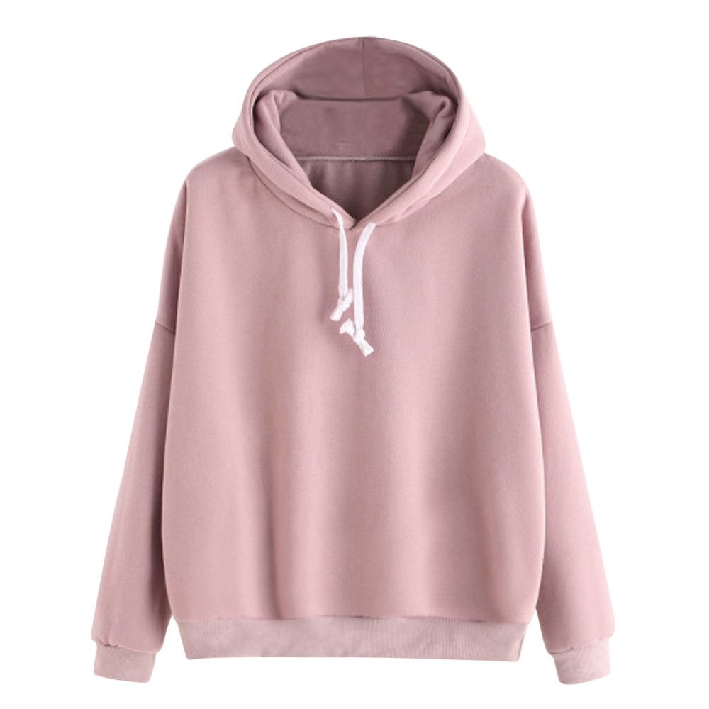 ladies basic moletom com capuz