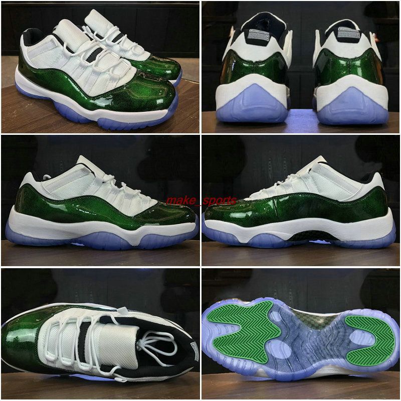 green low top 11s