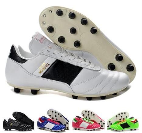 Compre 2019 Envío Gratis Hombres Copa Mundial FG Negro Blanco Hecho En  Alemania Botines De Fútbol Zapatos De Fútbol De Cuero FG Copa Del Mundo De  Fútbol Botas A 72,84 € Del