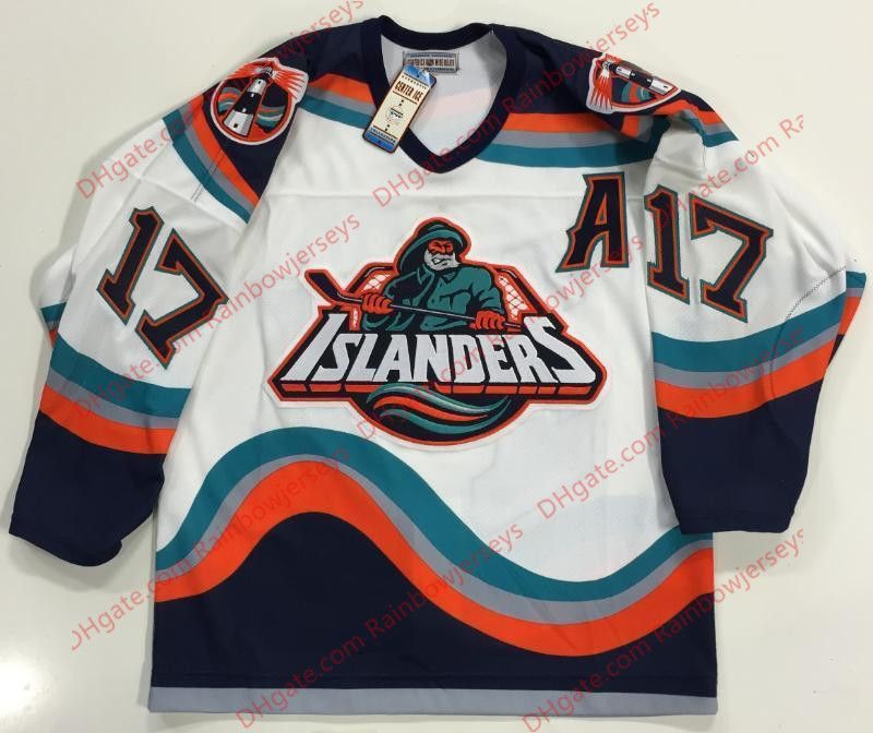 Wendel Clark Signed New York Islanders Fisherman Retro Fanatics
