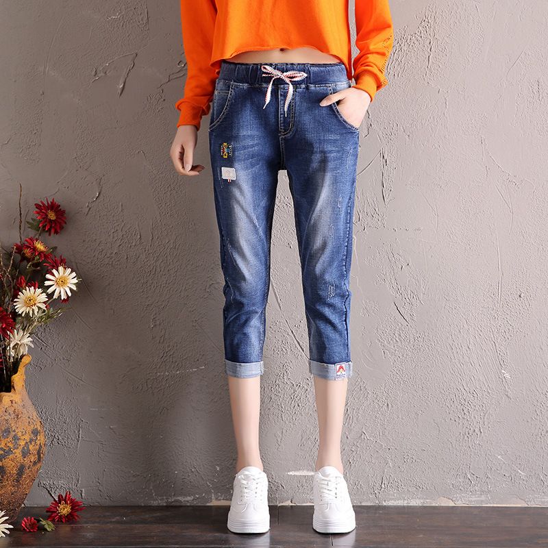 women's denim capri pants