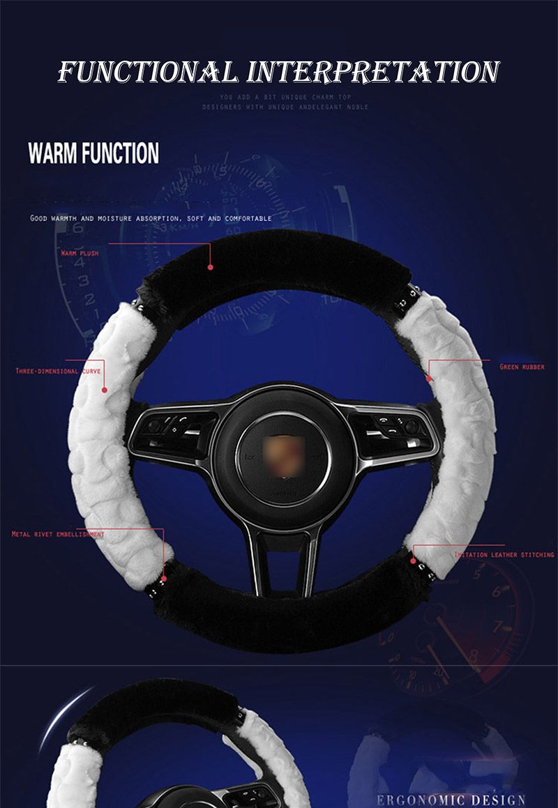 Car Steering Wheel Cover For Volant/Volante Deportivo/Funda Volant Steering  Wheel Cover Braid On The Steering Wheel Momo From Kaka518, $30.16