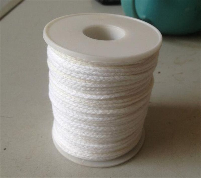 61m Spool of Cotton Square Braid Candle Wicks Wick Core Candle Making Supplies