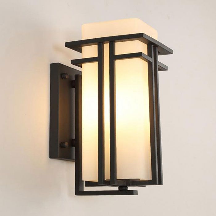 Satin Al Siyah Dis Duvar Lambasi Metal Cam Golge Bahce Lambasi Dis Duvar Isiklari Antika Sonrasi Balkon Sundurma Duvar Aplikleri Aydinlatma Tl589 15 Dhgate Comda
