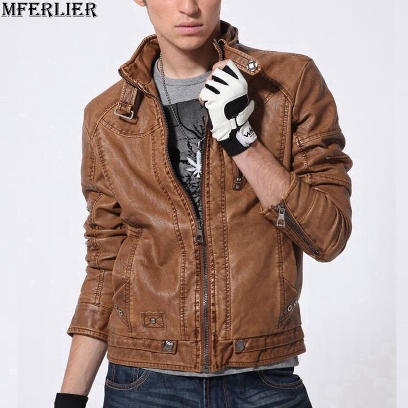 jaqueta bomber masculina marrom