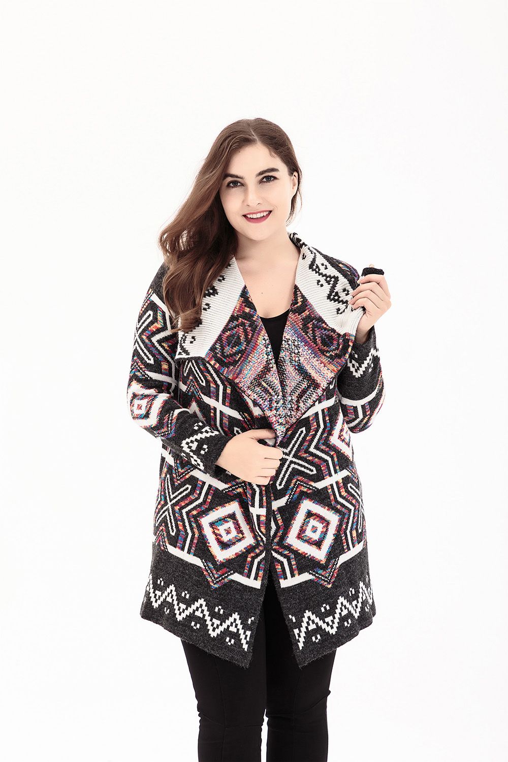 printed cardigans