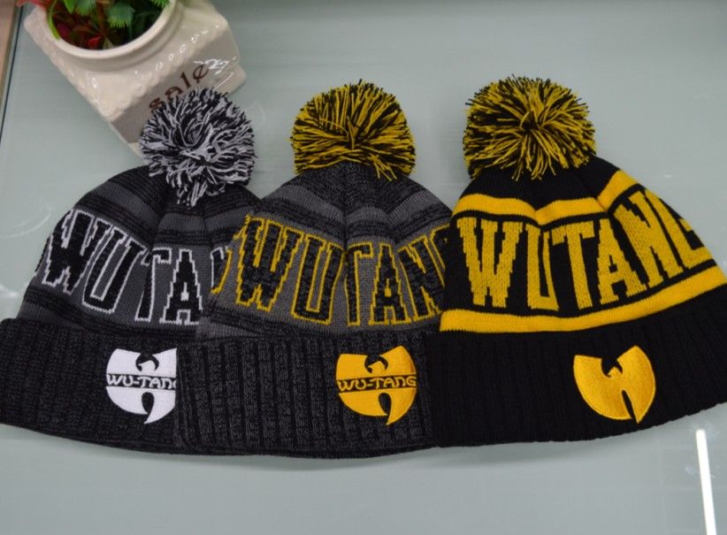 Hat HipHop Winter Warm Pompom Hats 