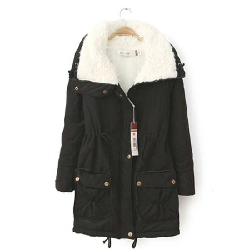 Parka Jacket Long Thick Warm Coat Big 