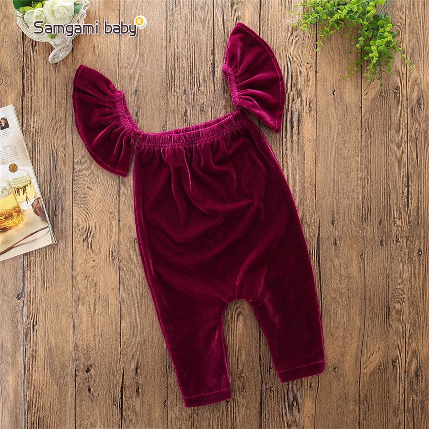 burgundy outfit for baby girl