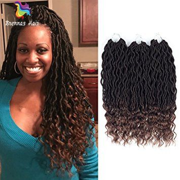 2020 Goddess Faux Locs Curly Synthetic Freetress Braids Crochet