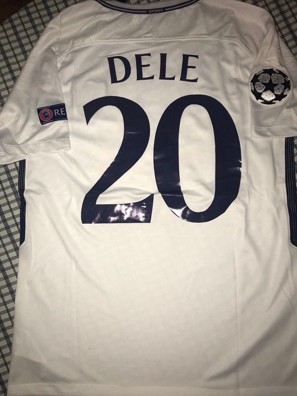 Dele Alli Jersey Club Home White Kit 17 