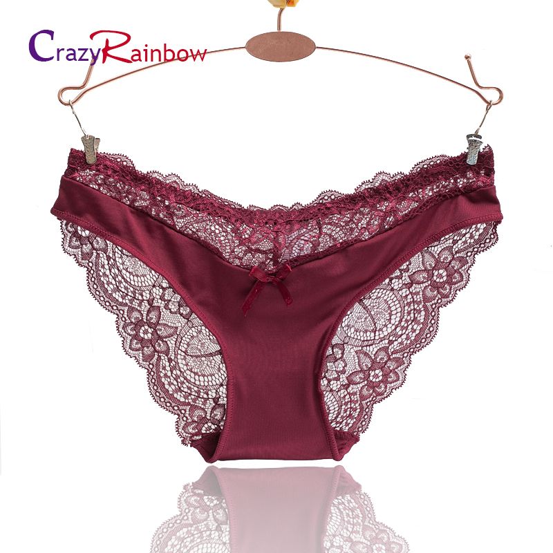 Women Lace Panties Seamless Cotton Breathable Panty Hollow Briefs Underwear Sale