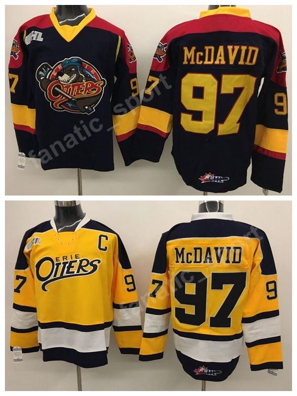 connor mcdavid erie otters jersey