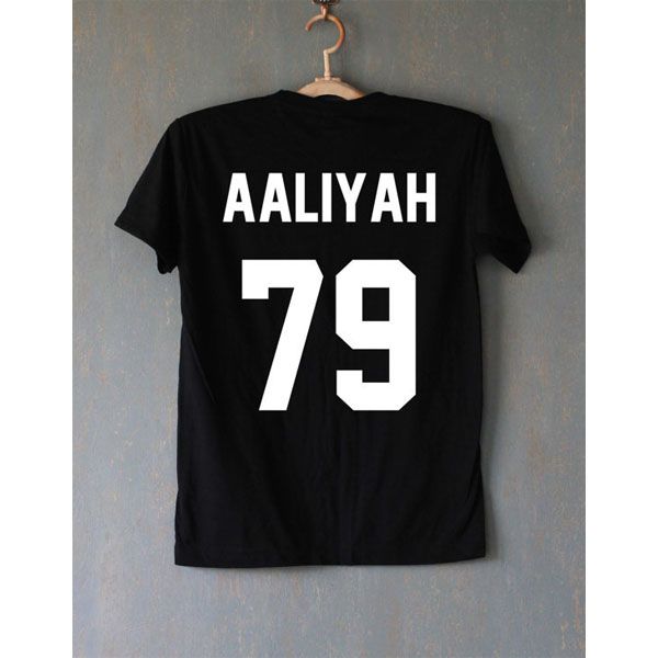 aaliyah baseball jersey